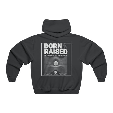 Born and Raised- Men's NUBLEND® Hooded Sweatshirt (t-shirt)